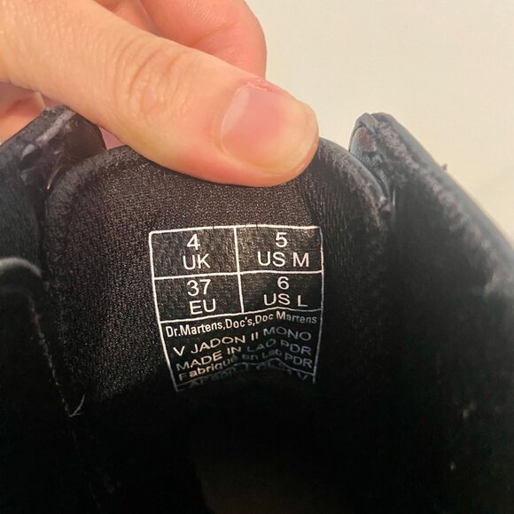 Dr. Martens vegan jadon 2 boot mono platform - Picture 6 of 7